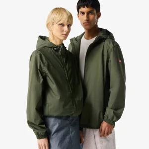 Unisex Kambaba Green Play Packable Shell Rain Jacket